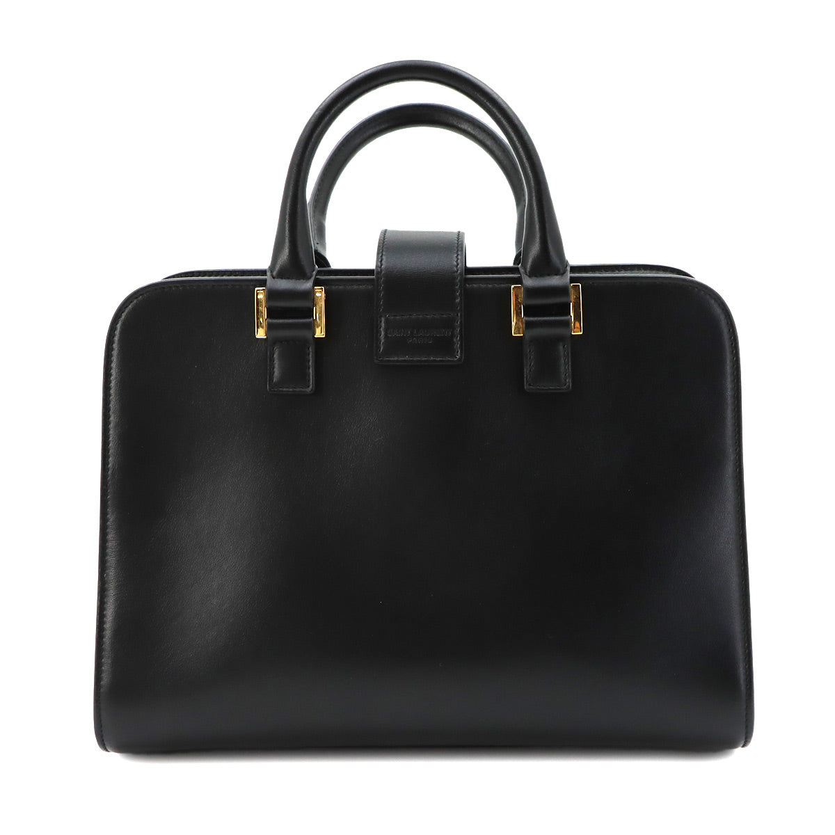 Baby Cabas Hand Shoulder Bag Leather Black 568853