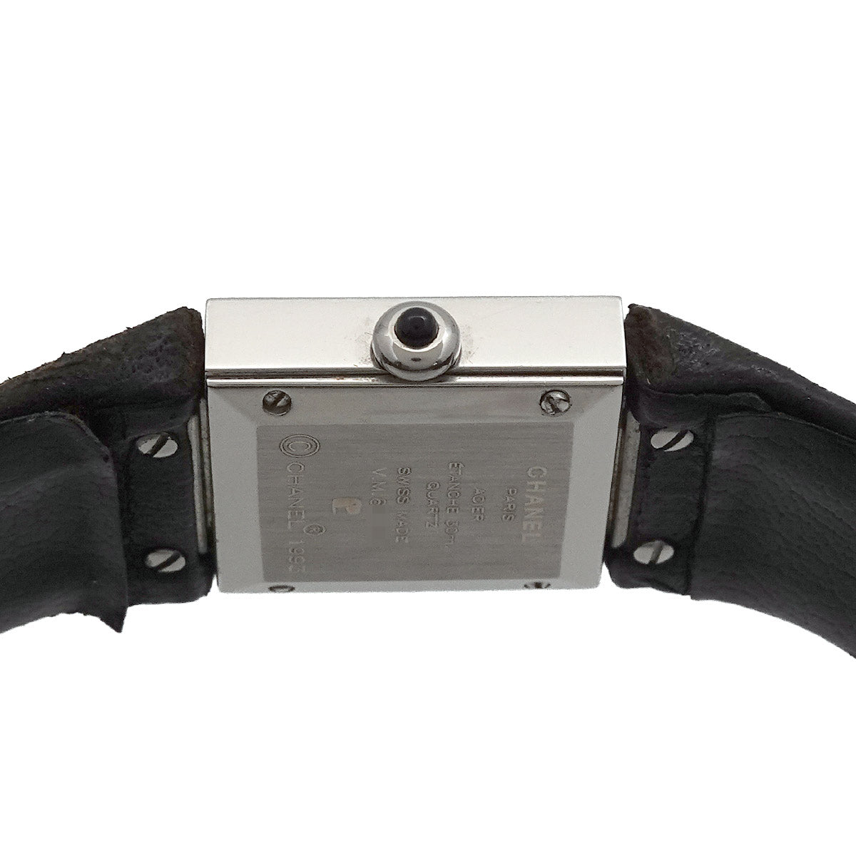 Matelasse H0116 Quartz Black Dial Ladies Vintage Watch