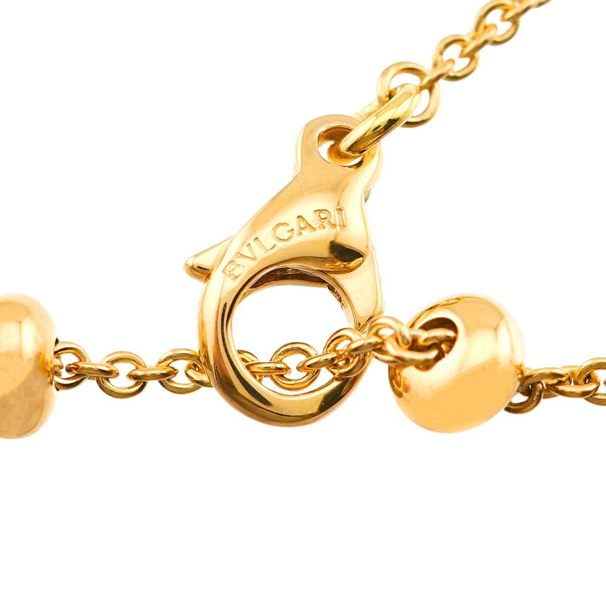 Akoya Pearl 7.4-7.2mm Multi Stone Necklace 18K YG 750