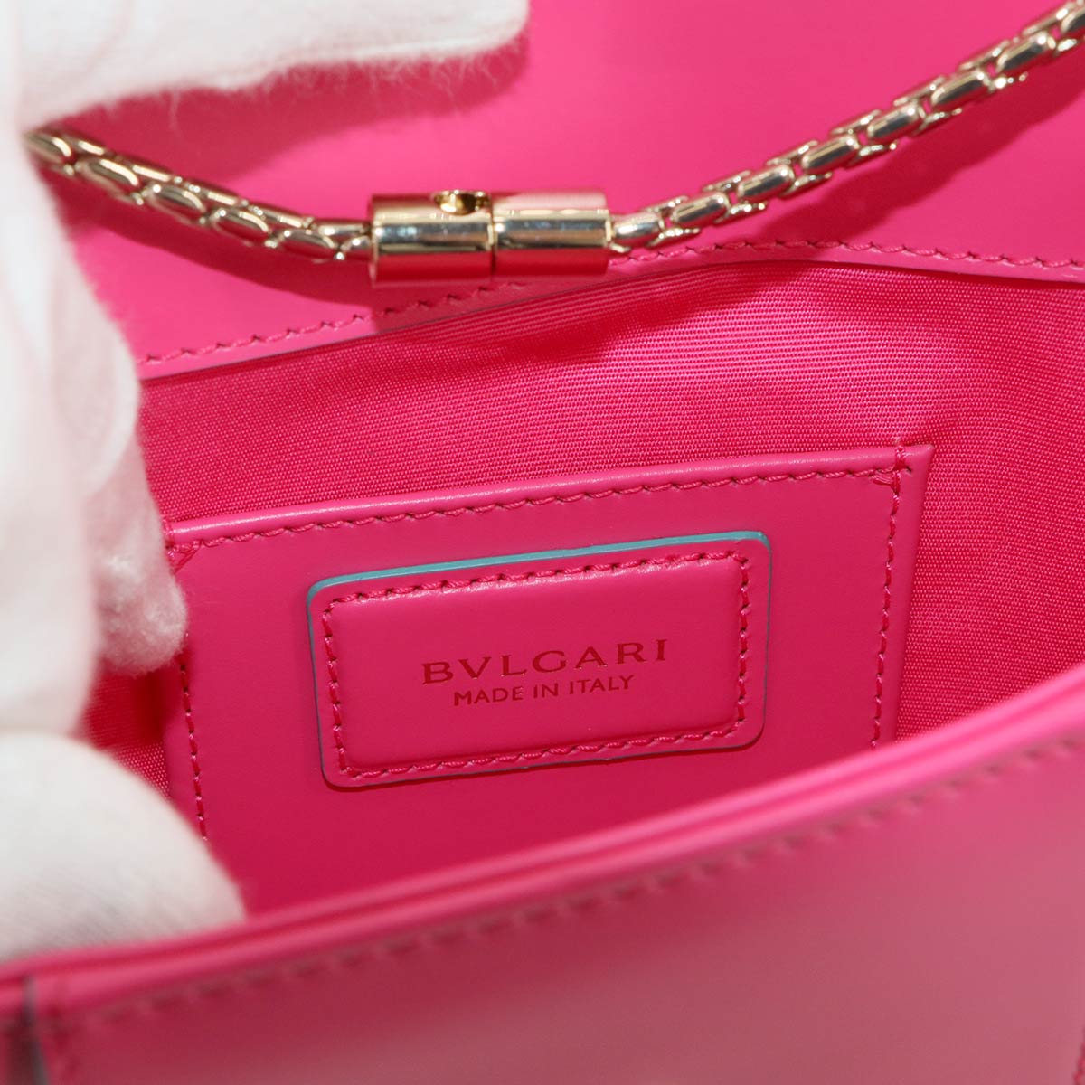 Serpenti Forever Cross Small Crossbody Chain Shoulder Bag