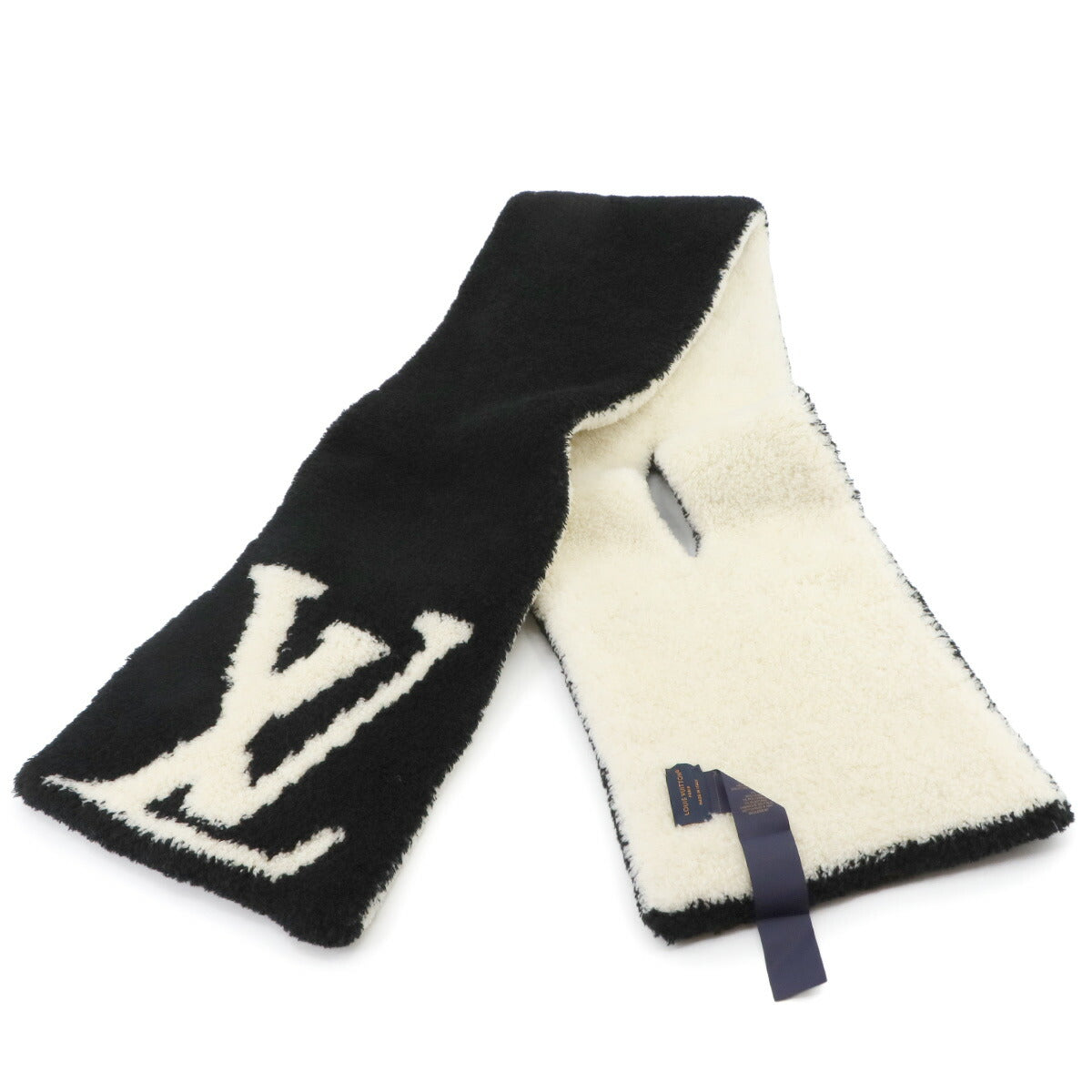 Winter Scarf Comfy Wool Black White M79399 90283754