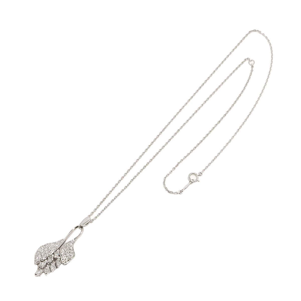 Diamond 1.14ct Necklace 14K WG 585