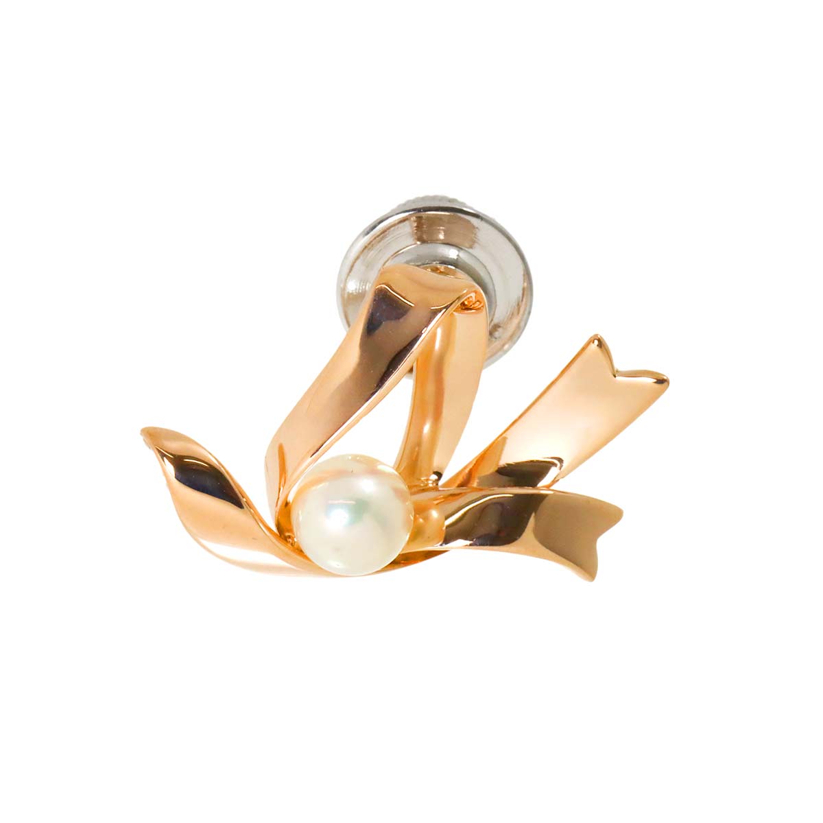 Akoya pearl 6.1mm Brooch 18K PG 750