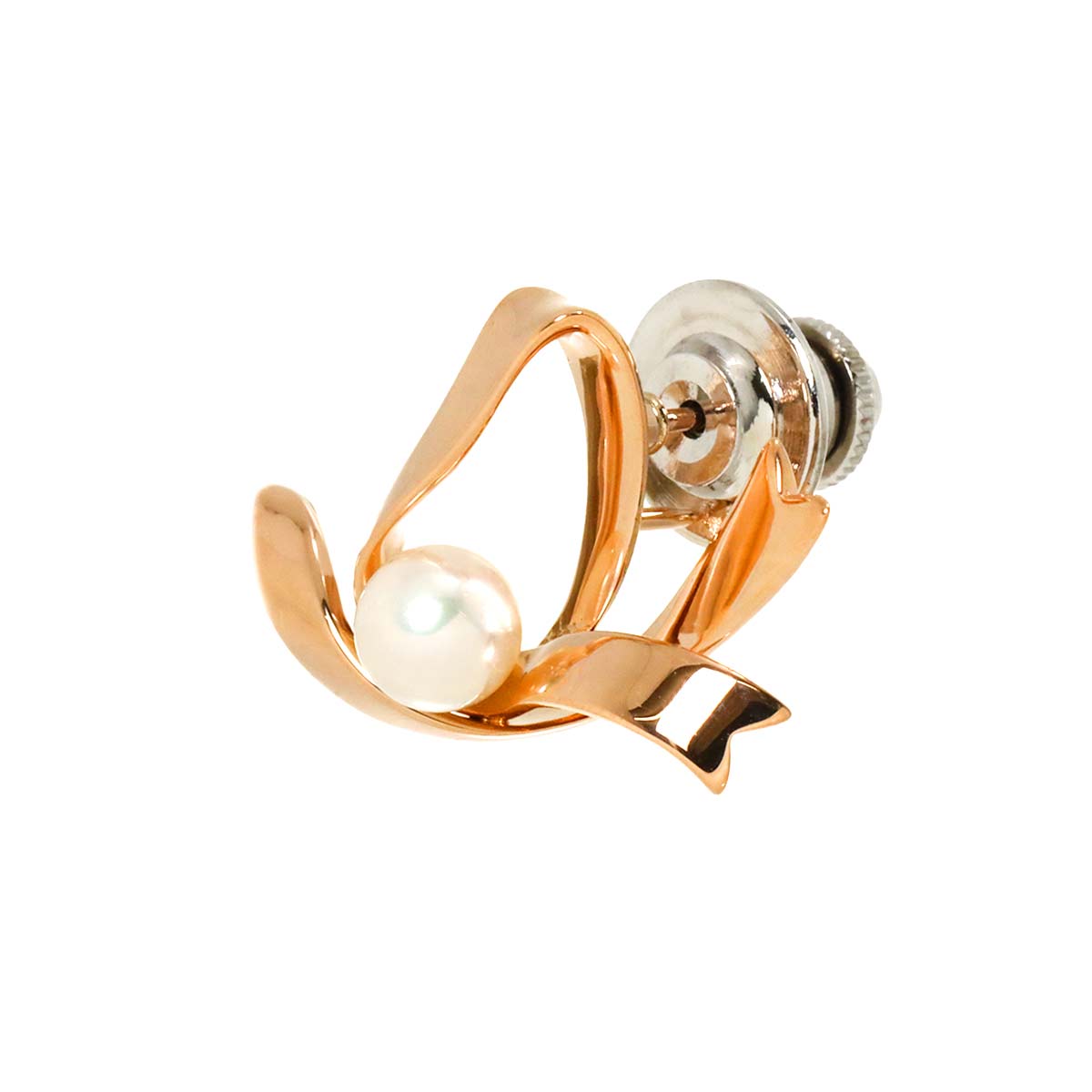 Akoya pearl 6.1mm Brooch 18K PG 750