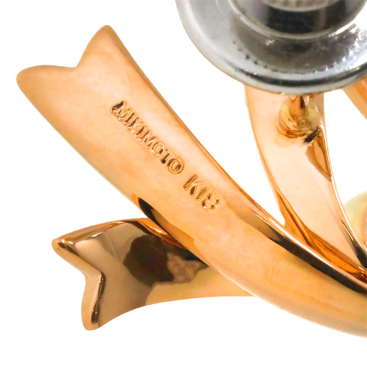 Akoya pearl 6.1mm Brooch 18K PG 750