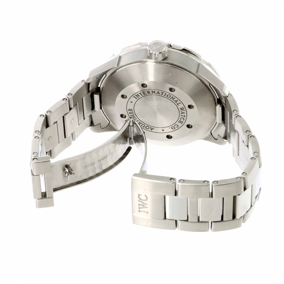 Aqua Timer 2000 IW356801 Automatic Black Dial Mens Watch