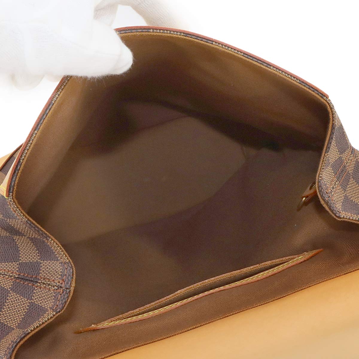 Damier Arlequin Backpack Leather Ebene N99038 Purse 90284078