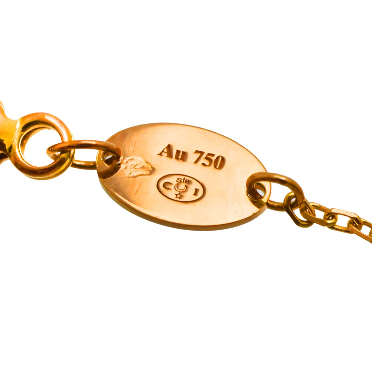 CHAUMET Jeux de Liens Diamond Bracelet 18K Pink Gold 750