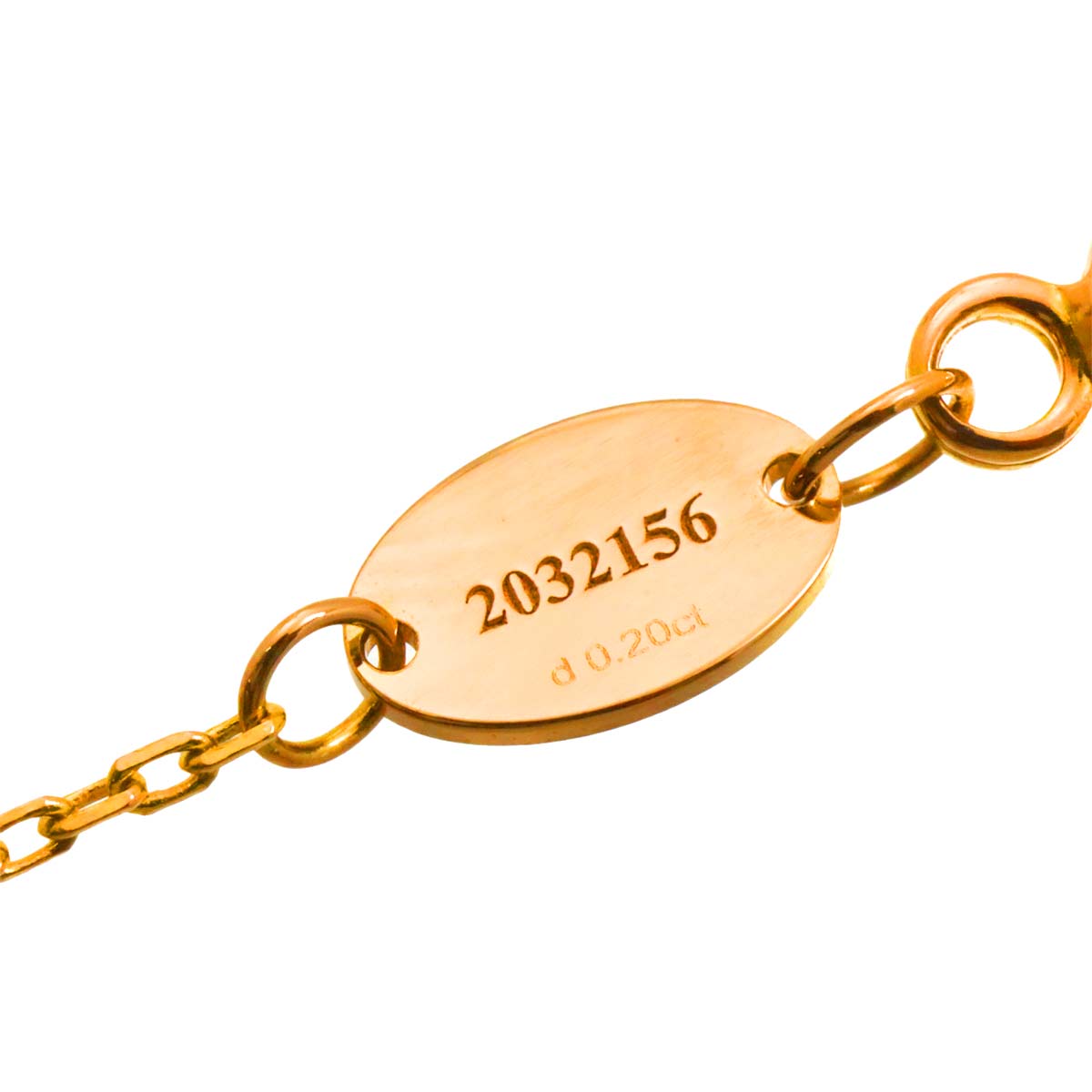 CHAUMET Jeux de Liens Diamond Bracelet 18K Pink Gold 750