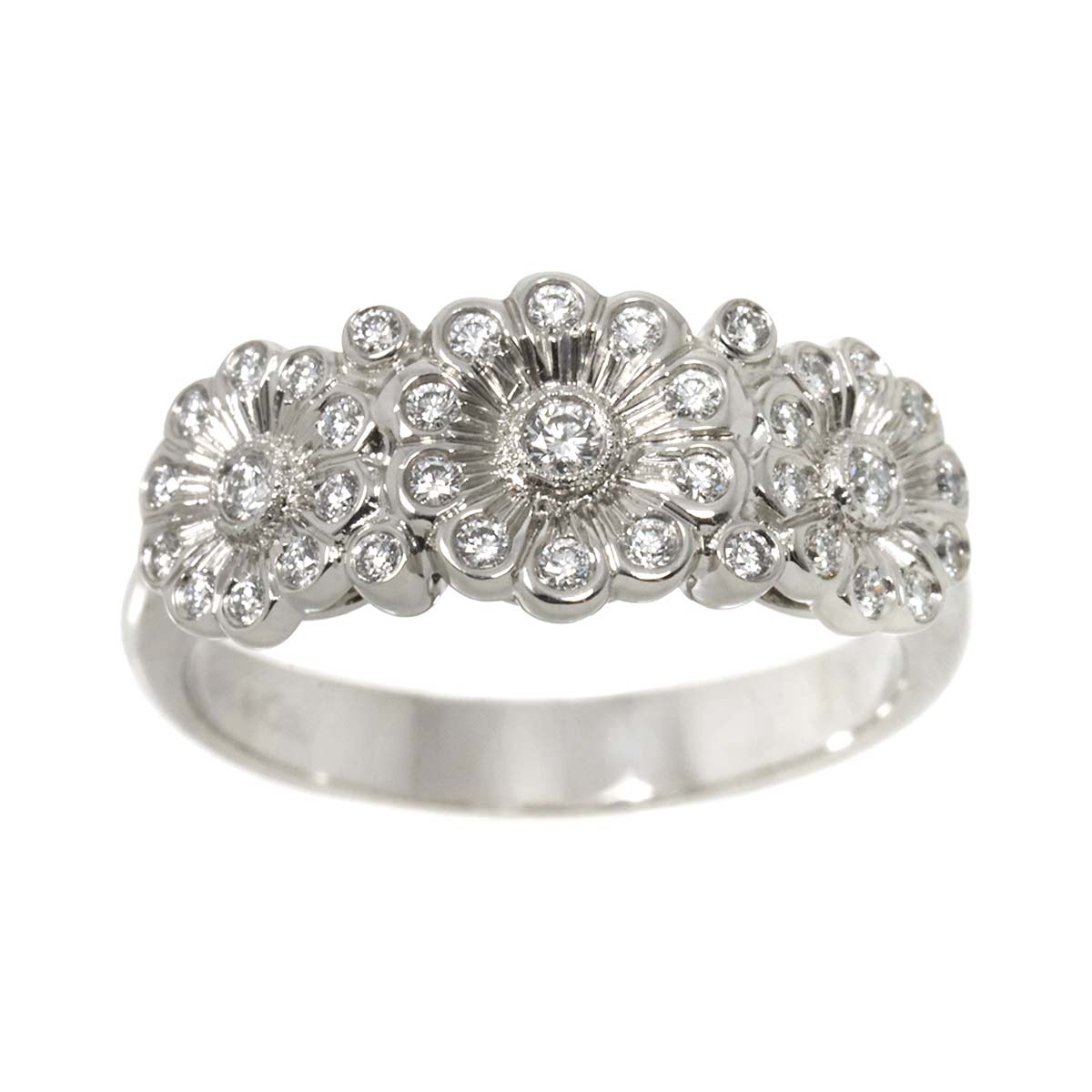 Diamond Ring Platinum Size5.25(US)