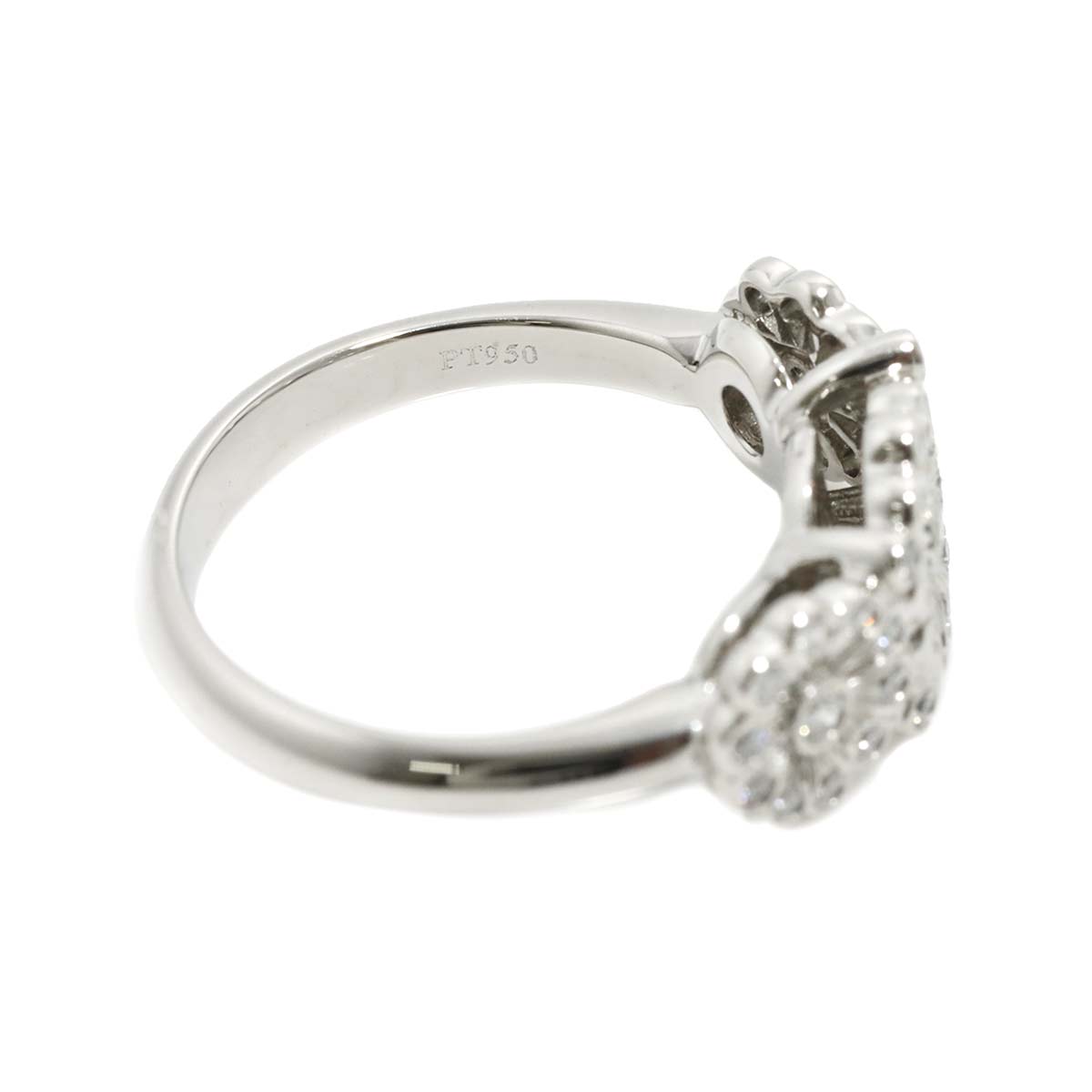 Diamond Ring Platinum Size5.25(US)