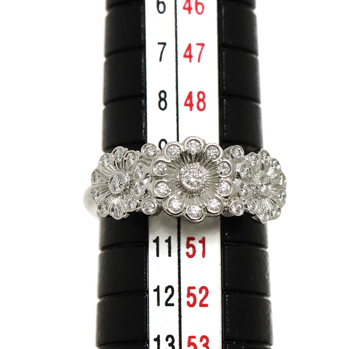 Diamond Ring Platinum Size5.25(US)