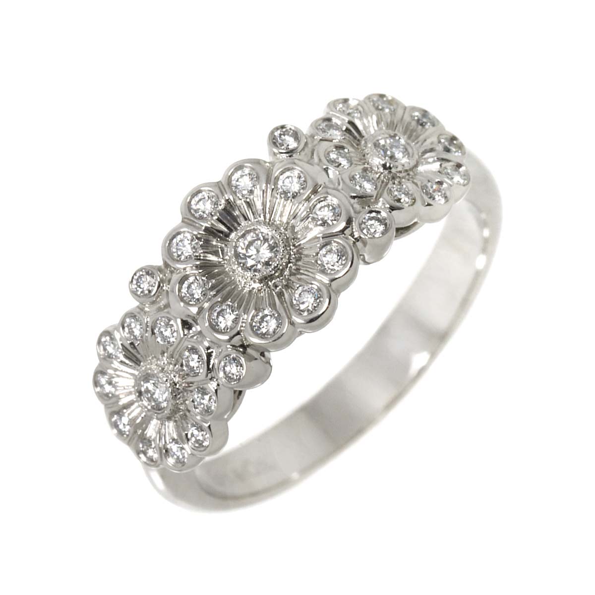 Diamond Ring Platinum Size5.25(US)