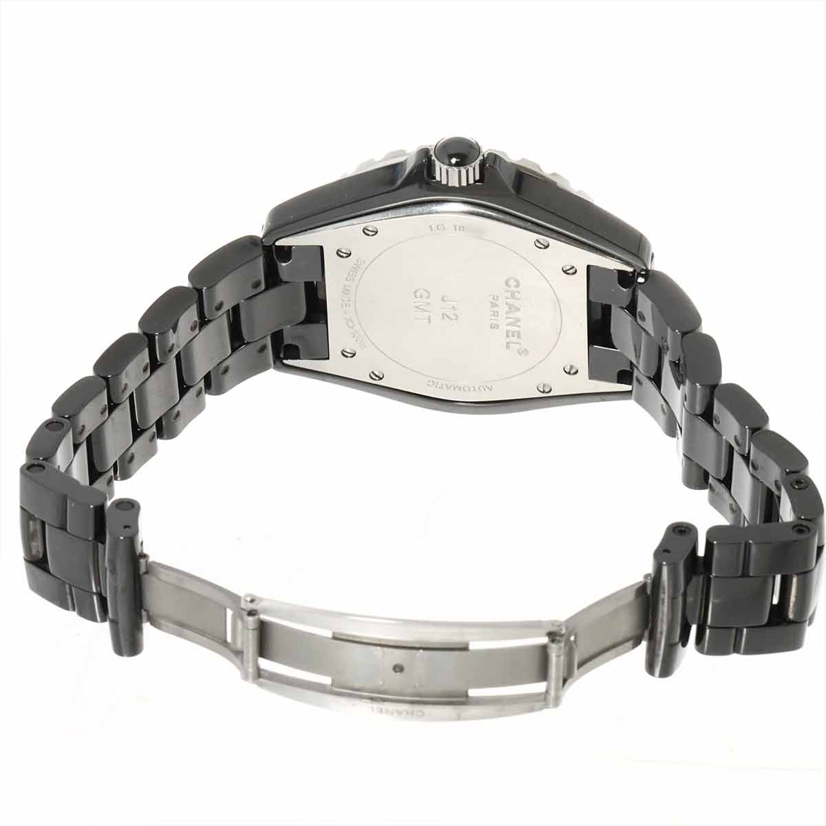 J12 GMT 41mm H2012 Mens Watch Date Black Ceramic Automatic