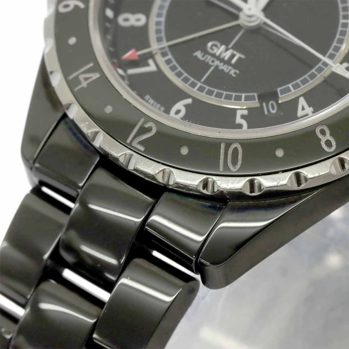 J12 GMT 41mm H2012 Mens Watch Date Black Ceramic Automatic