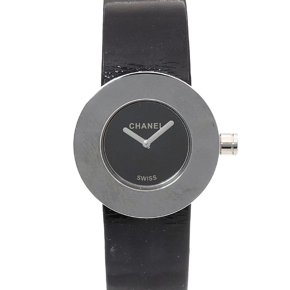 La Ronde H0579 Quartz Black Dial Enamel Ladies Watch