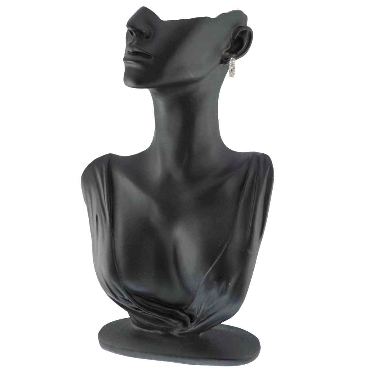 Diamond 0.34ct/0.34ct 0.25ct/0.25ct Earrings Clip-on Pierced 18K WG 750