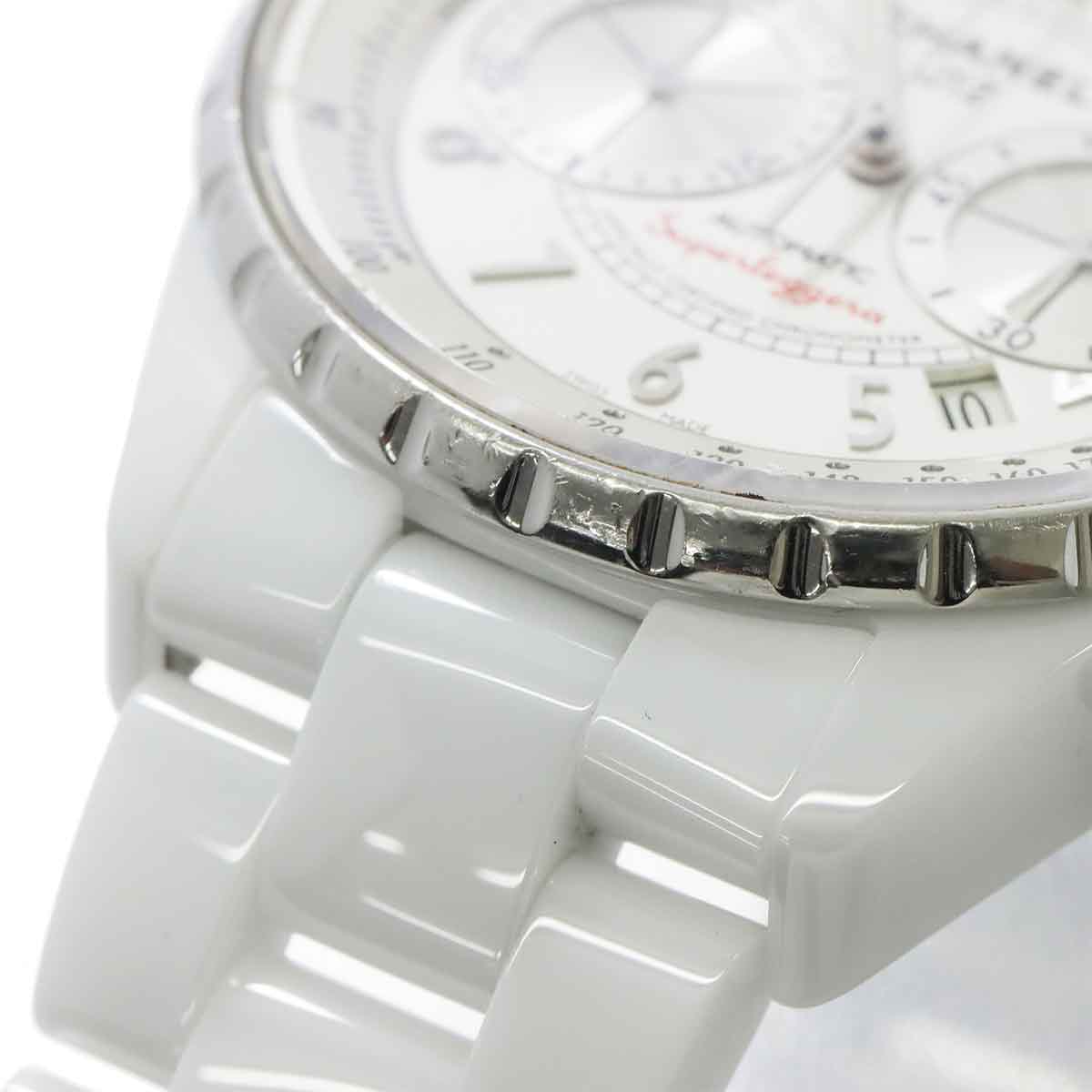 J12 Superleggera H3410 Chronograph Automatic Silver Dial Mens