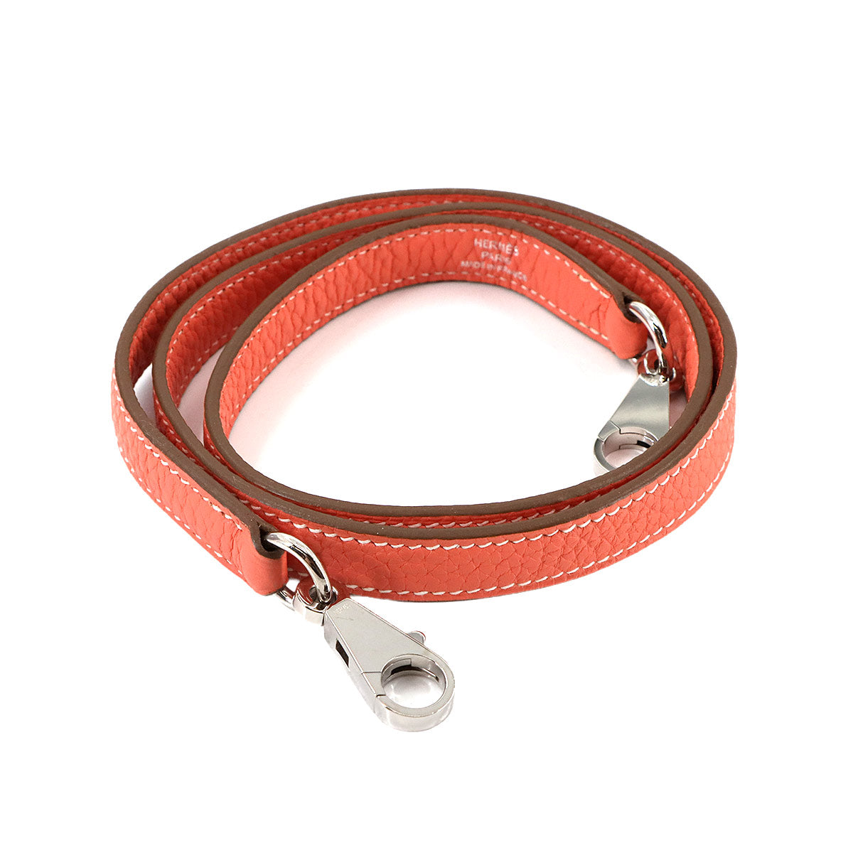 Shoulder Strap Taurillon Clemence Rosy Pink