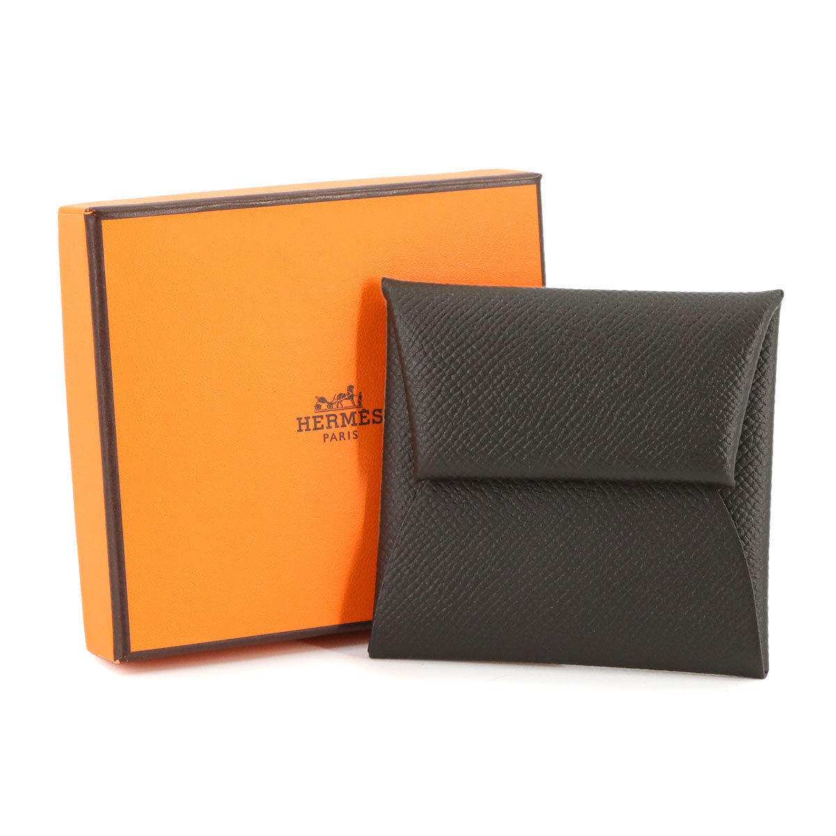 Bastia Coin Case Purse Veau Epsom Kaki