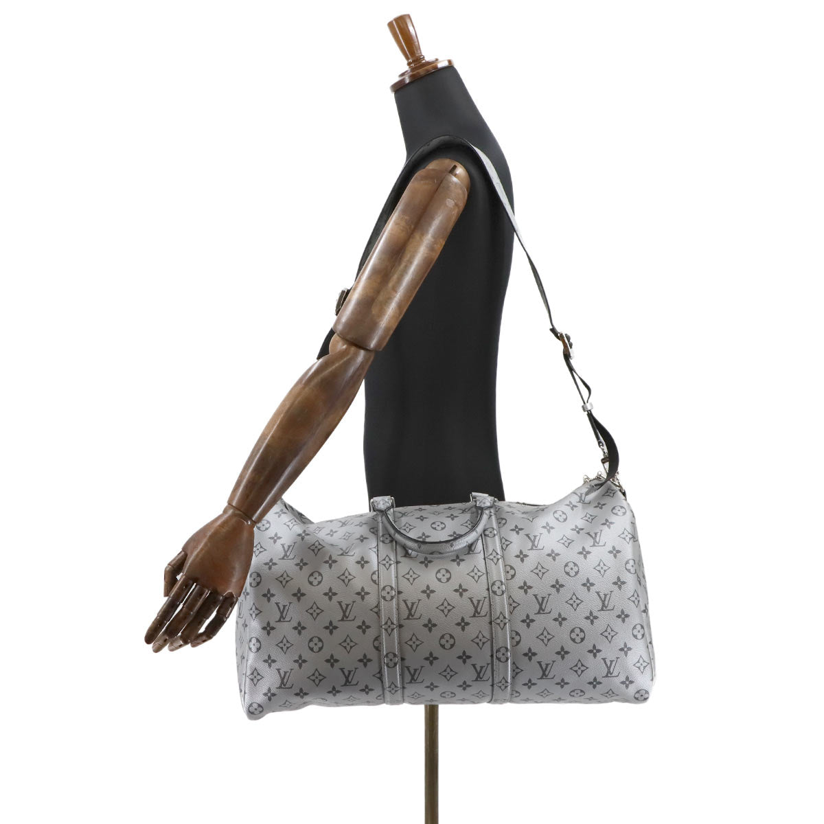 Monogram Silver Keepall Bandouliere 50 M43848 Purse