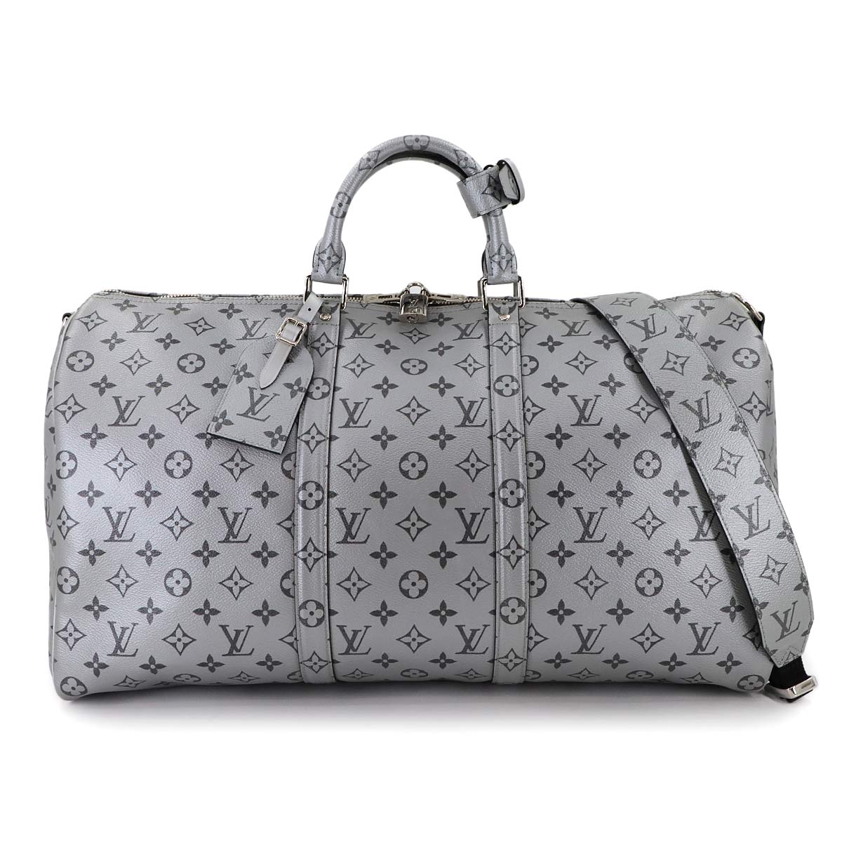 Monogram Silver Keepall Bandouliere 50 M43848 Purse