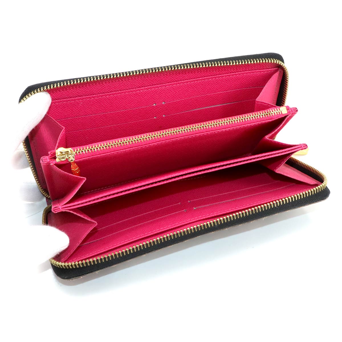 Monogram Multi Color Zippy Wallet Noir Grunard M60243 90284767