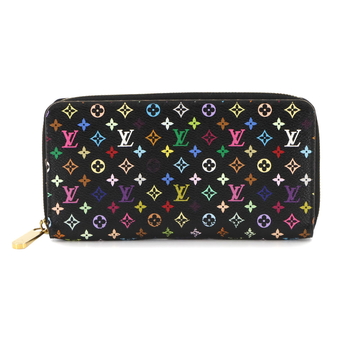 Monogram Multi Color Zippy Wallet Noir Grunard M60243 90284767