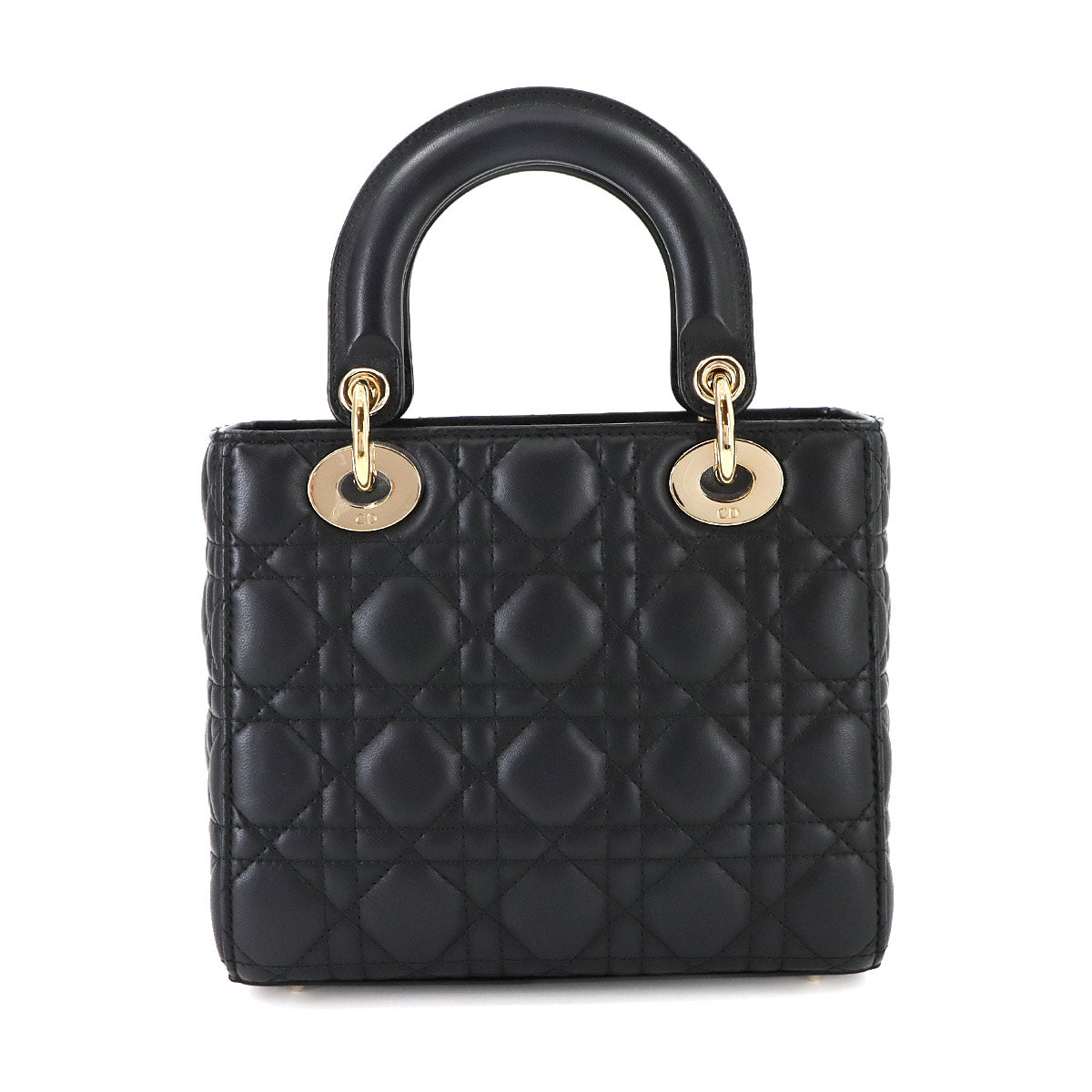 Christian Dior Lady Dior My ABCDior Small Hand Shoulder Bag Leather