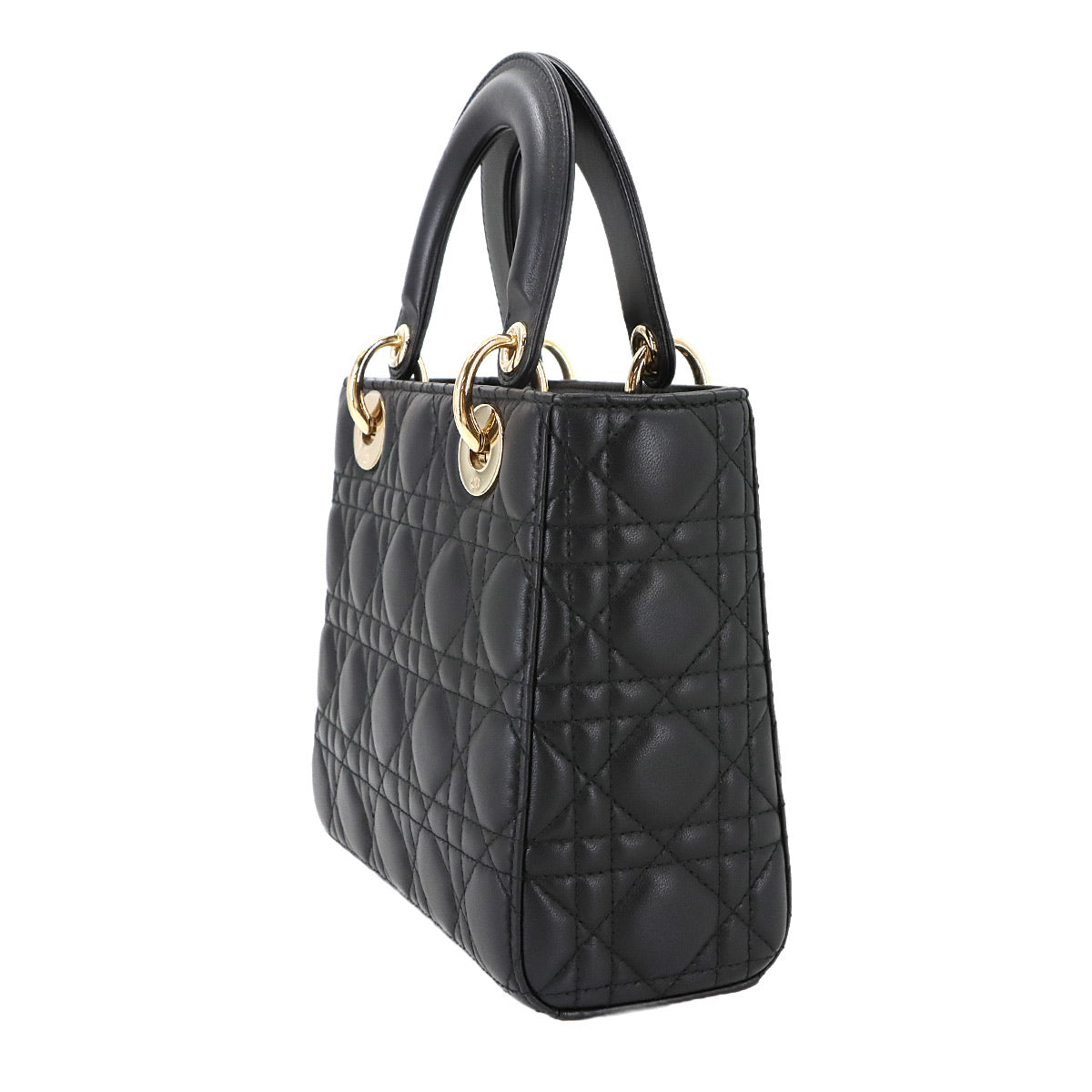 Christian Dior Lady Dior My ABCDior Small Hand Shoulder Bag Leather