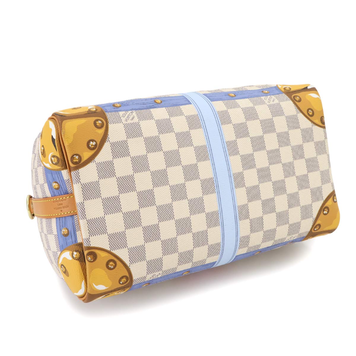 Summer Trunk Damier Azur Speedy Bandouliere 30 N41063