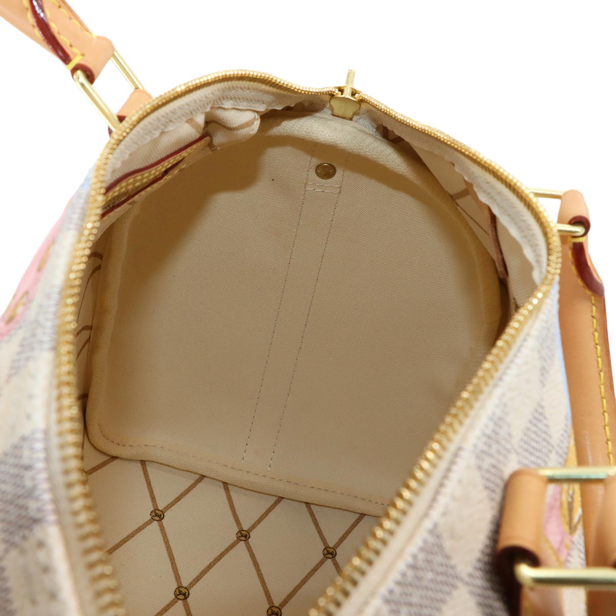 Summer Trunk Damier Azur Speedy Bandouliere 30 N41063