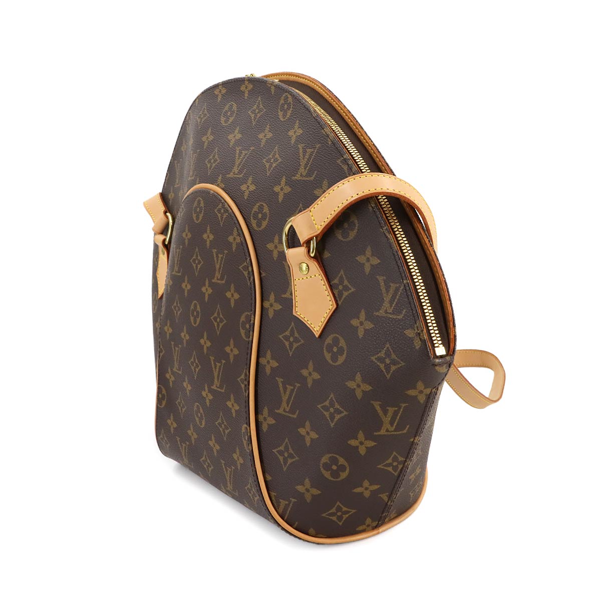 LOUIS VUITTON Monogram Elipse Shopping Shoulder Bag Brown M51128 Purse