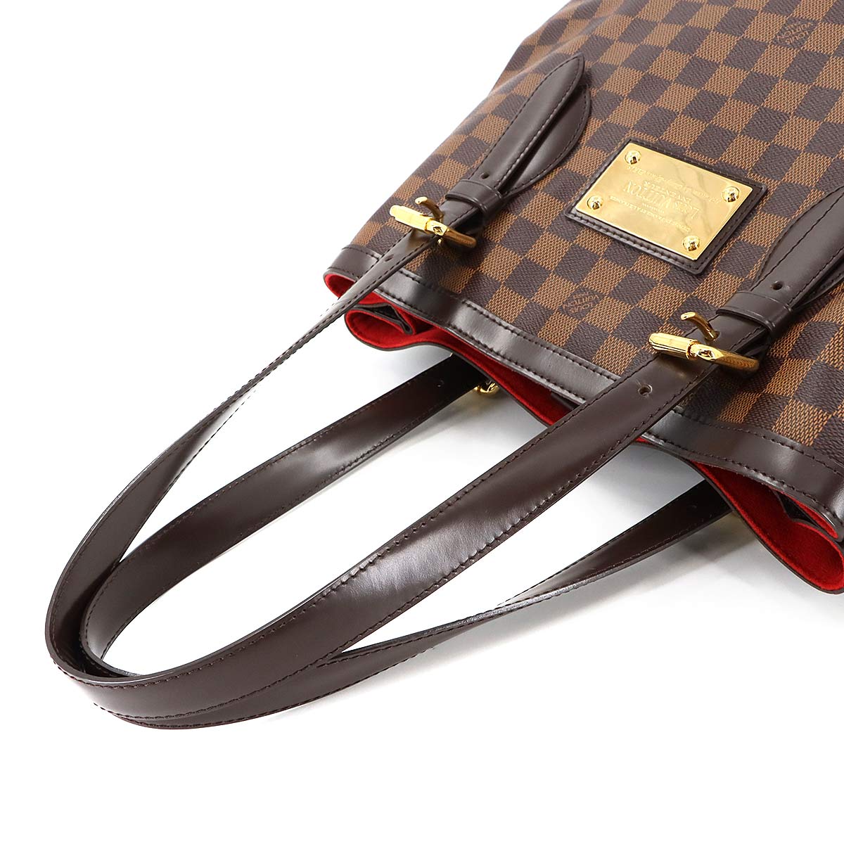 Damier Hampstead MM Tote Bag Ebene Brown N51204 Purse