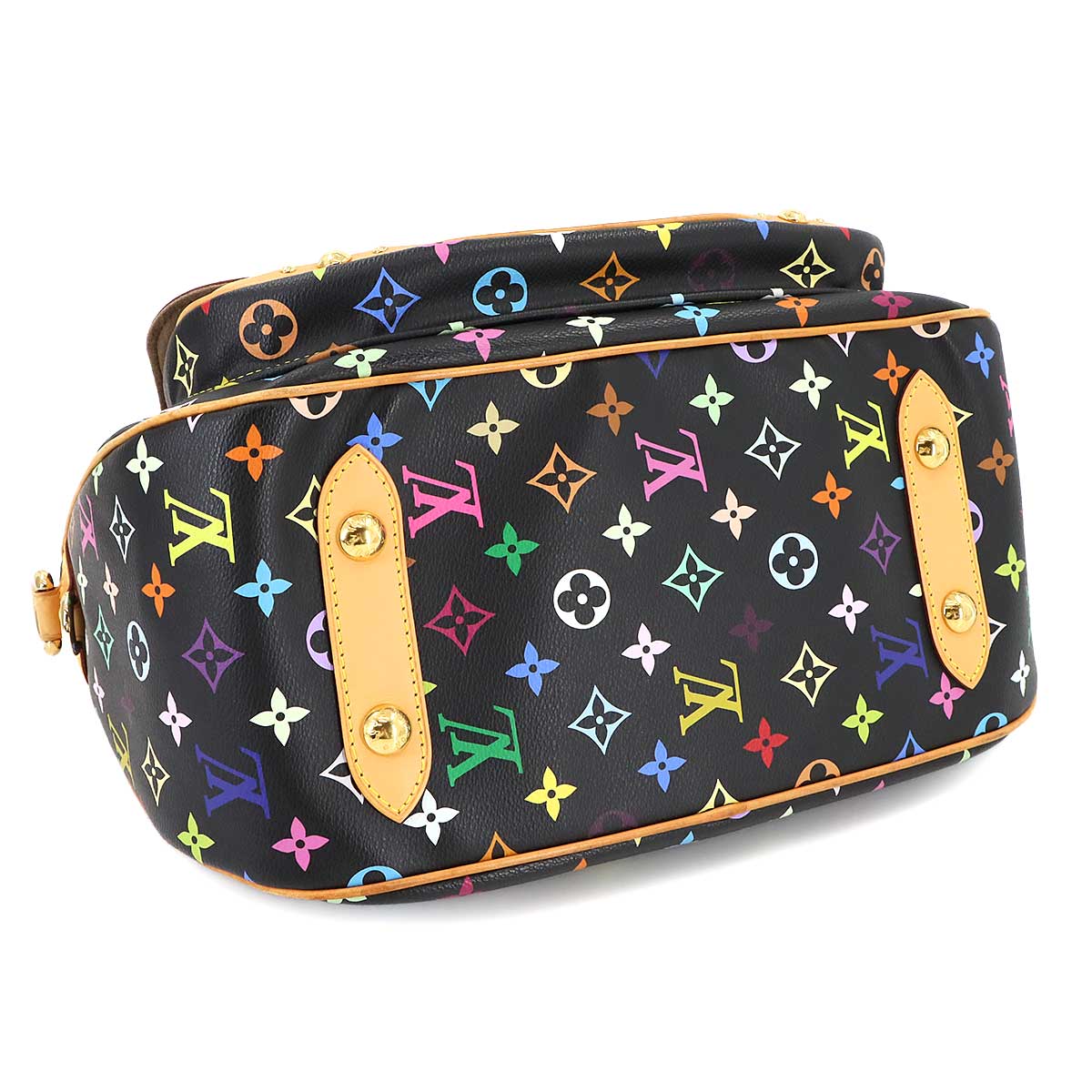 Monogram Multi Color Rita Hand Shoulder Bag Noir M40126