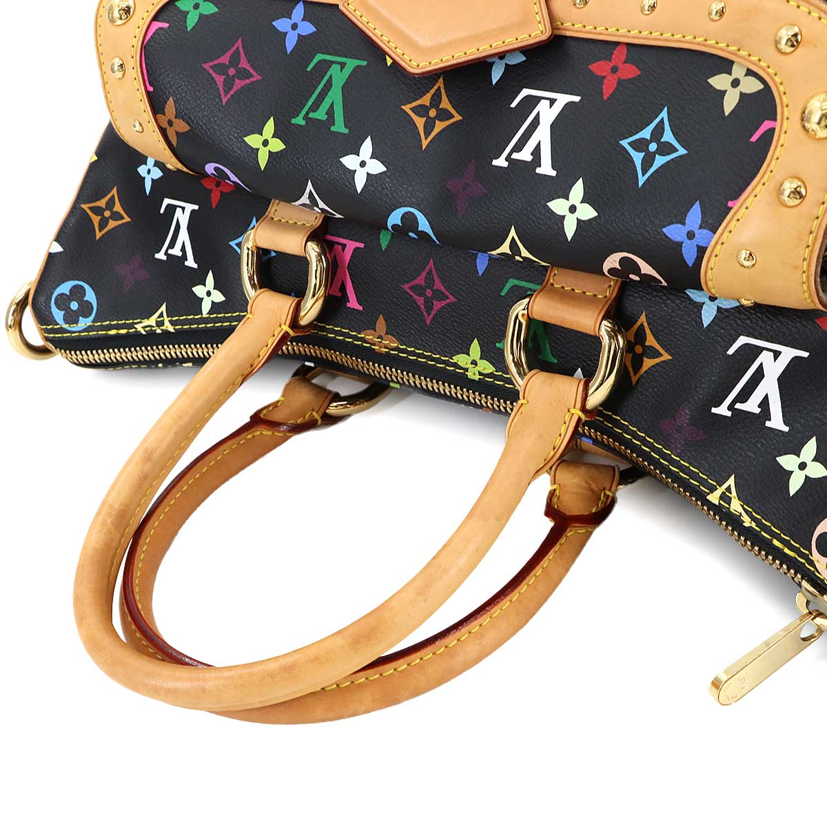 Monogram Multi Color Rita Hand Shoulder Bag Noir M40126