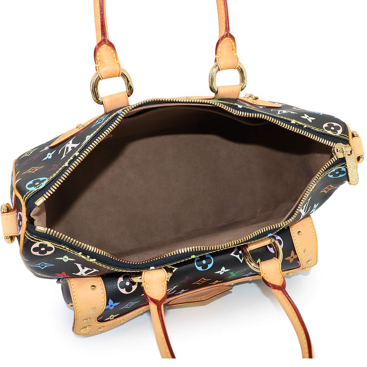 Monogram Multi Color Rita Hand Shoulder Bag Noir M40126