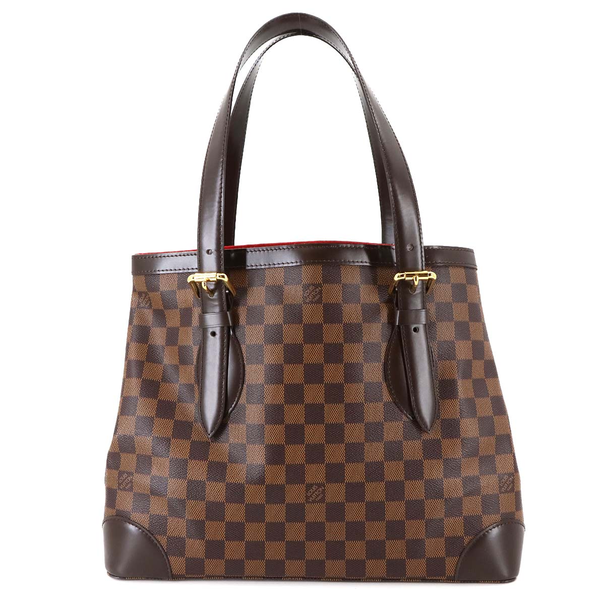 Damier Hampstead MM Tote Bag Ebene Brown N51204 Purse 90284975