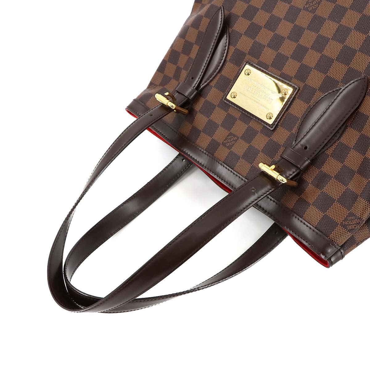 Damier Hampstead MM Tote Bag Ebene Brown N51204 Purse 90284975