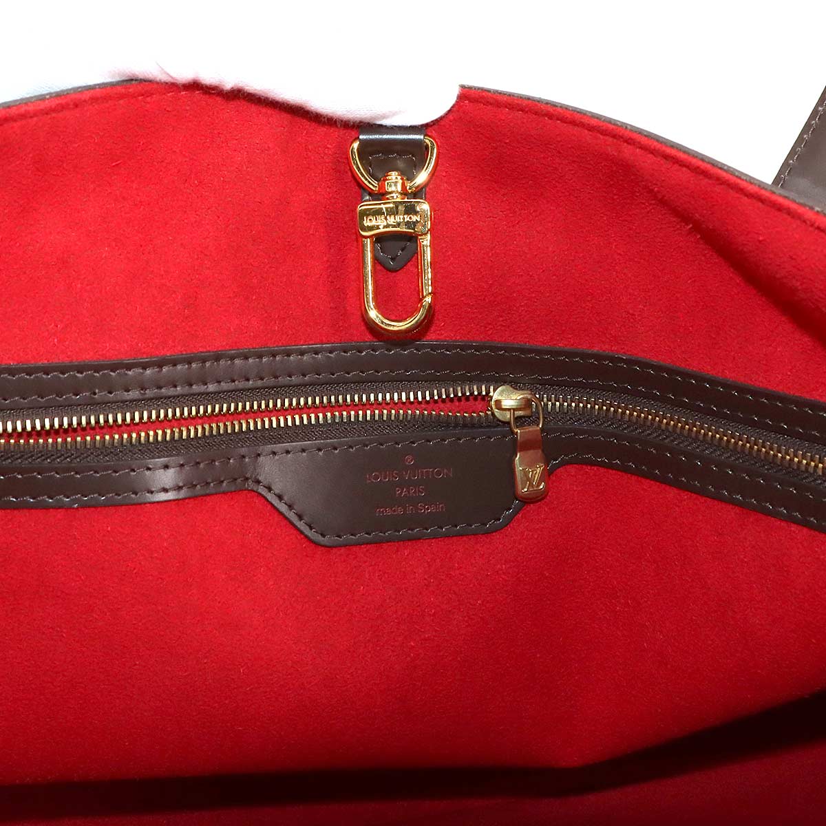 Damier Hampstead MM Tote Bag Ebene Brown N51204 Purse 90284975