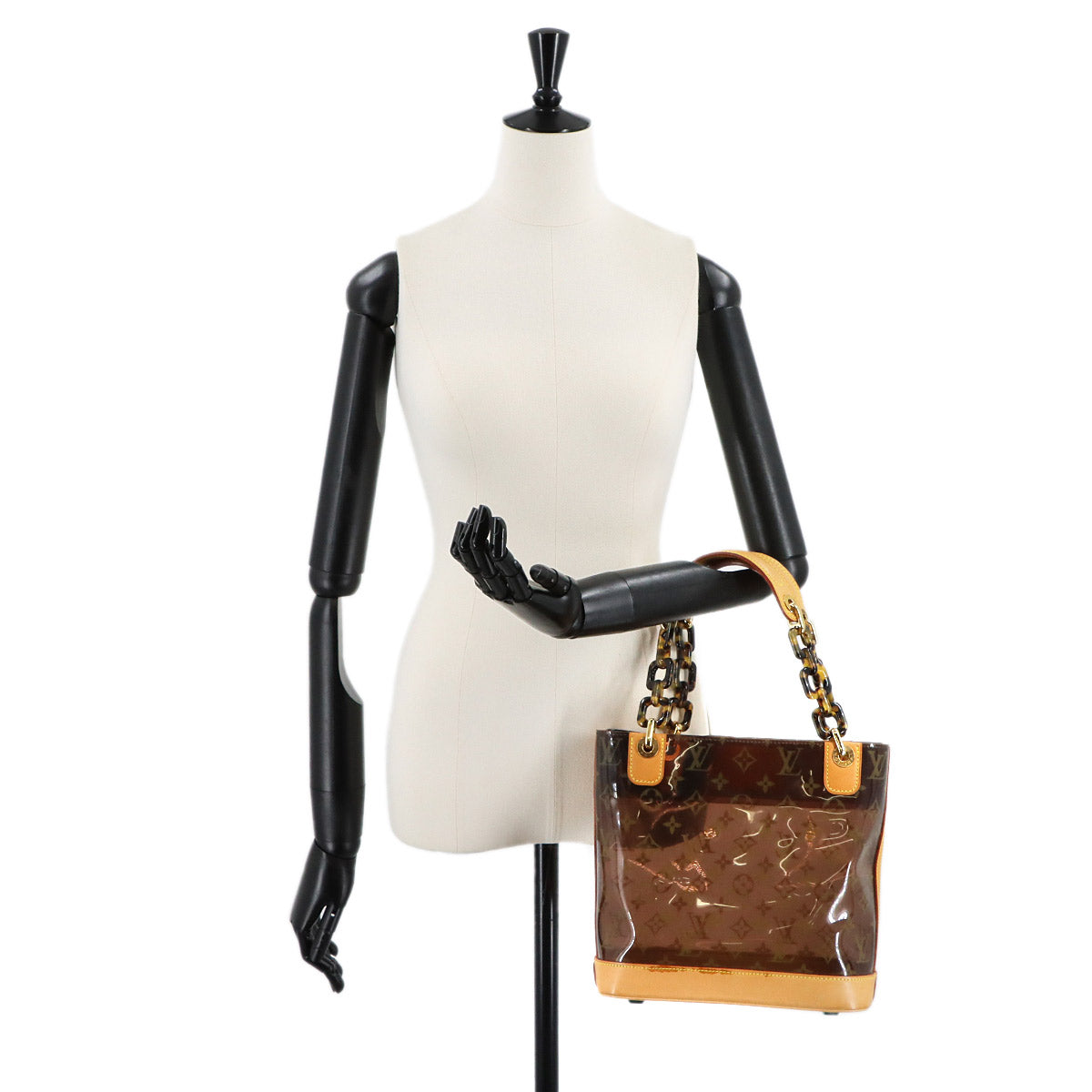 Monogram Vinyl Cabas Ambre PM Vinyl Tote Bag M92502