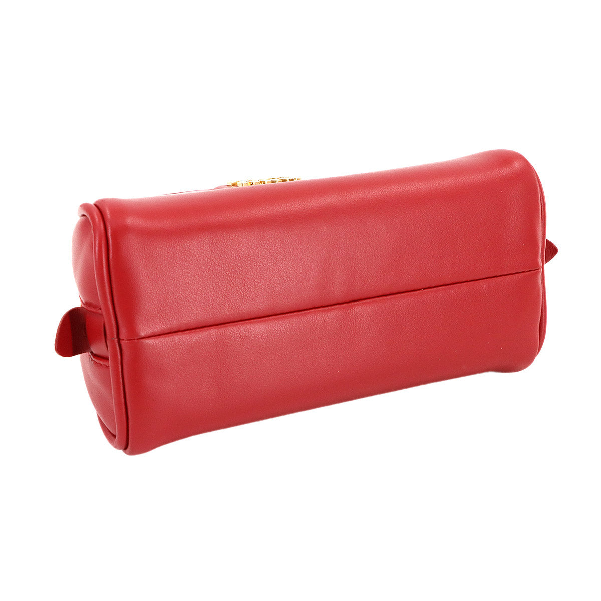 MIUMIU Hand Shoulder Bag Lether Red 5BP085 Purse