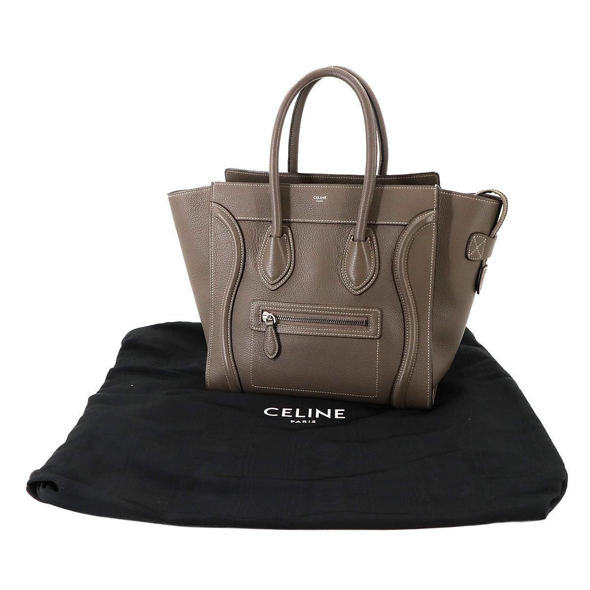 Luggage Micro Shopper Hand Bag Leather Souris 189793 Purse