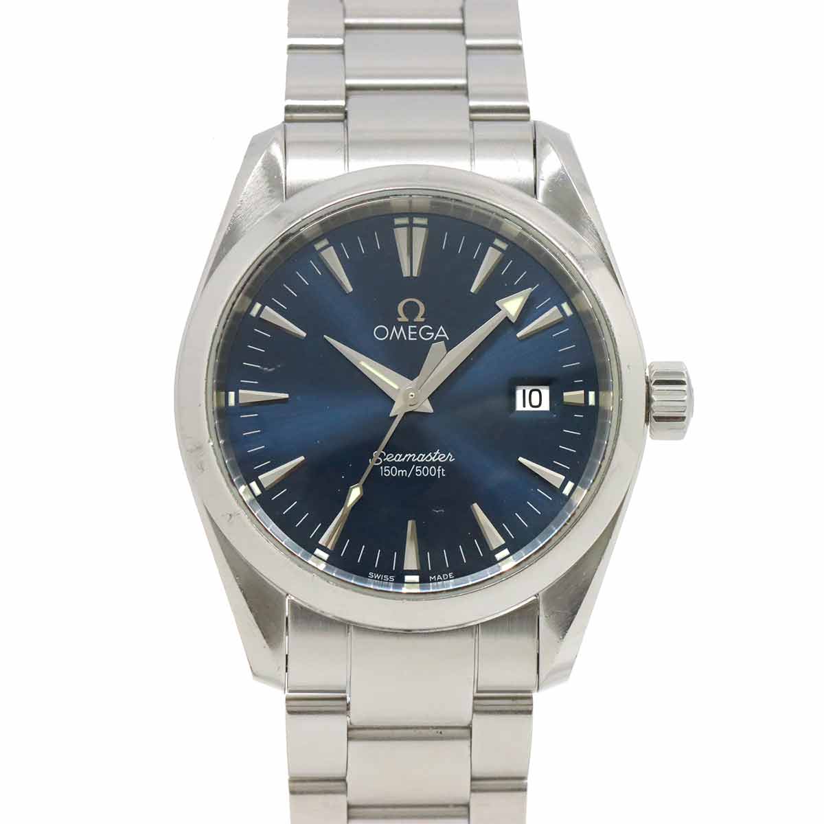 Seamaster Aqua Terra 2518.80 Quartz Blue Dial Men Watch