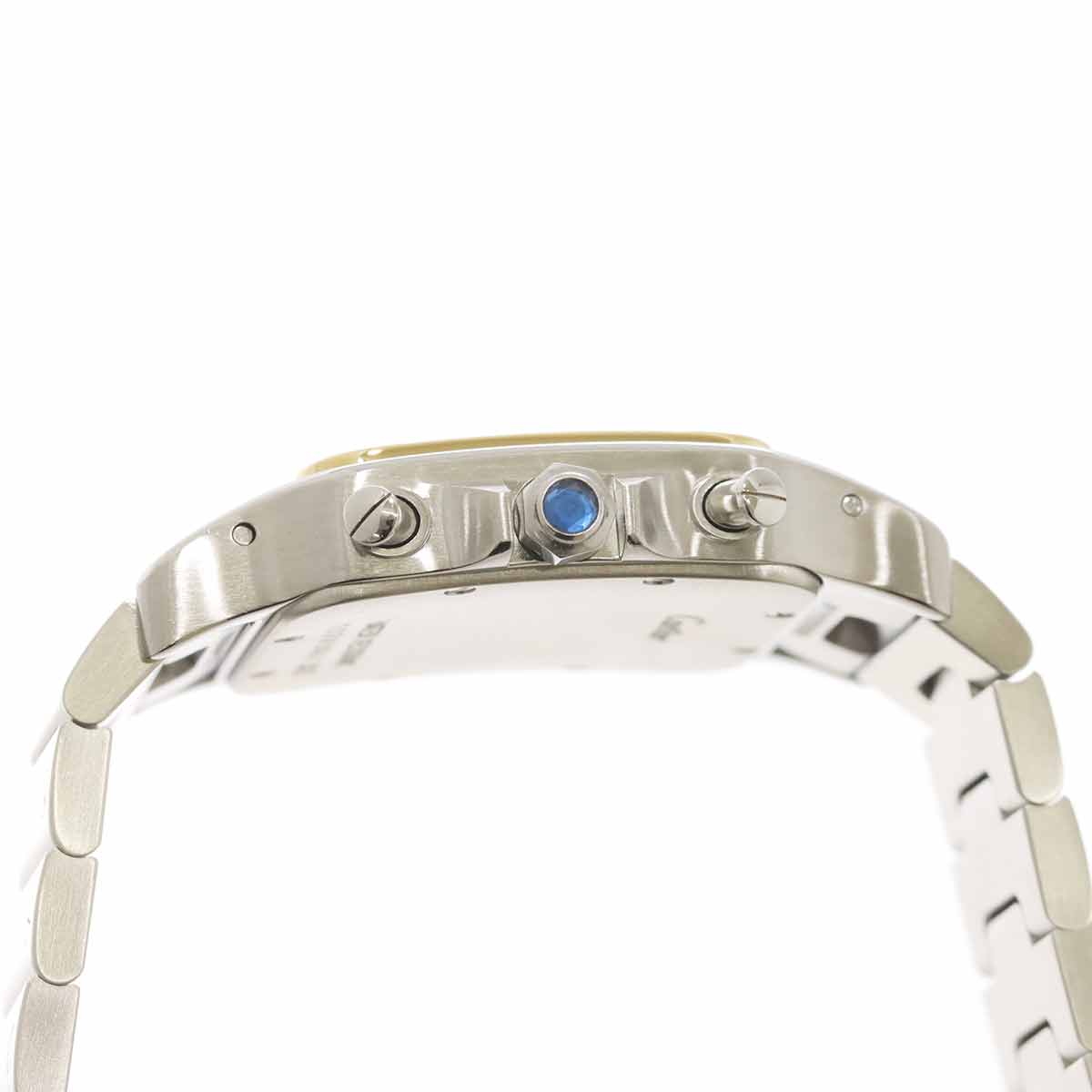 Cartier Santos Galbee LM W20042C4 YG Cream Dial Mens Watch