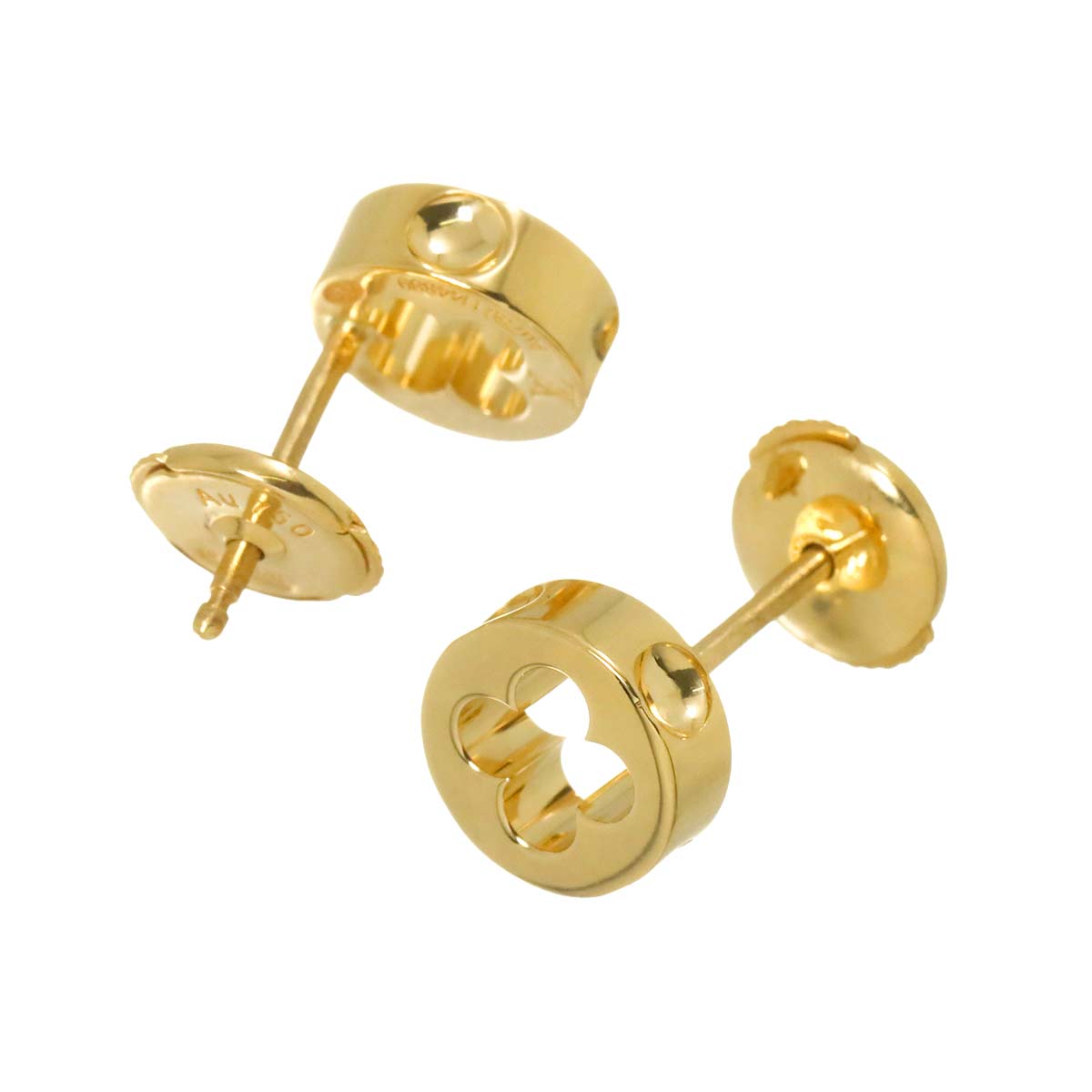 Empreinte Earrings Pierced 18K YG 750