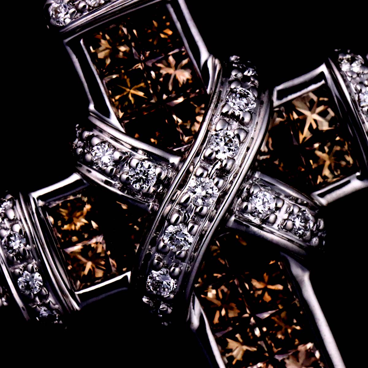 Diamond Necklace 18K WG White Gold 750 90285829