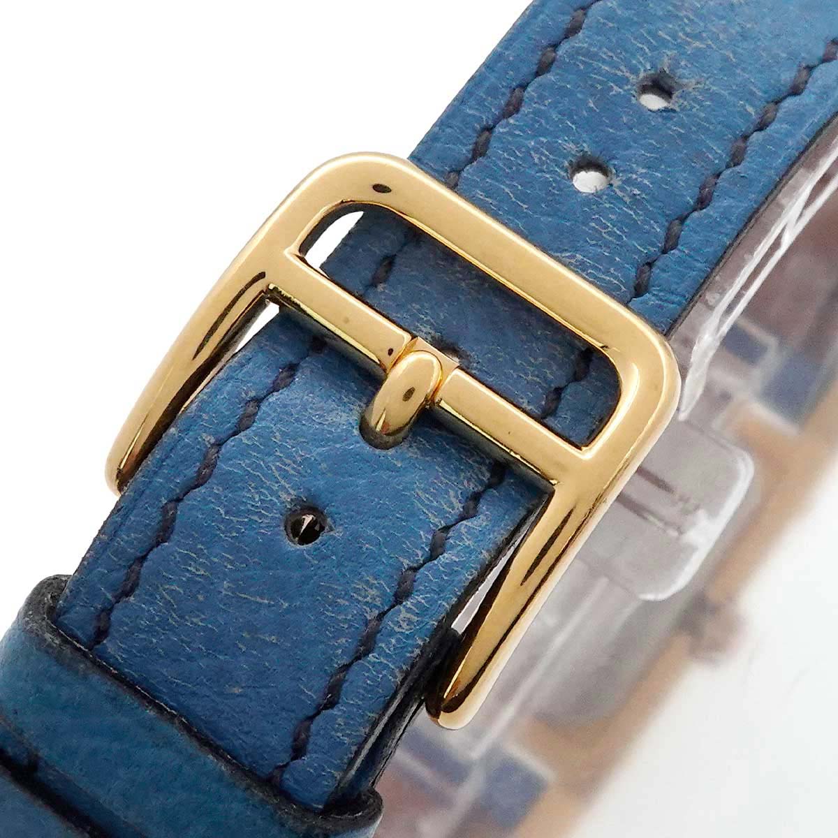 Medor Vintage pyramid Gold studs Quartz White Dial Ladies