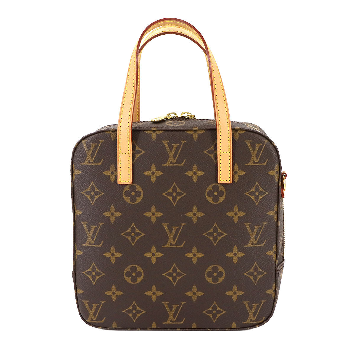 Monogram Spontini 2way Hand Shoulder Bag Brown M47500 90286228