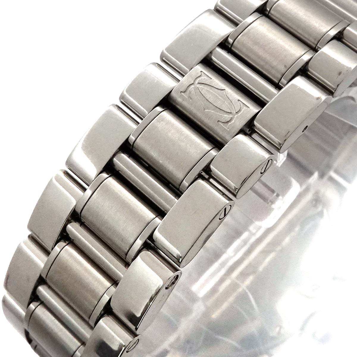 Must 21 Chronoscaph W10172T2 Quartz Black Dial Mens Watch